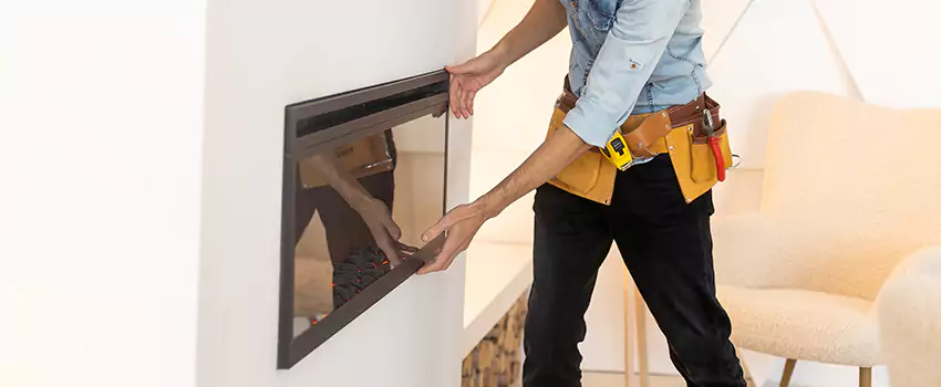 Metal Fireplace Installation in Woodridge, Illinois