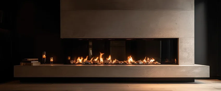 Gas Fireplace Ember Bed Design Services in Woodridge, Illinois