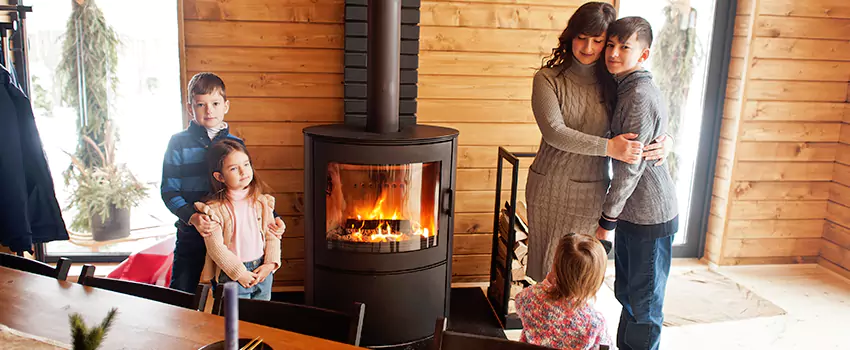 Morso Cast Iron Fireplace Insert Installation in Woodridge, Illinois