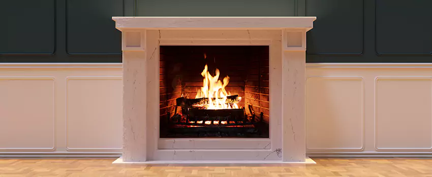 Open Flame Wood-Burning Fireplace Installation Services in Woodridge, Illinois