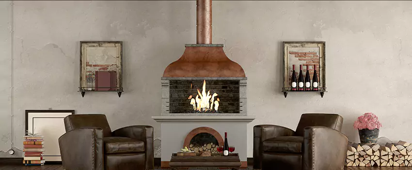 Thelin Hearth Products Providence Pellet Insert Fireplace Installation in Woodridge, IL