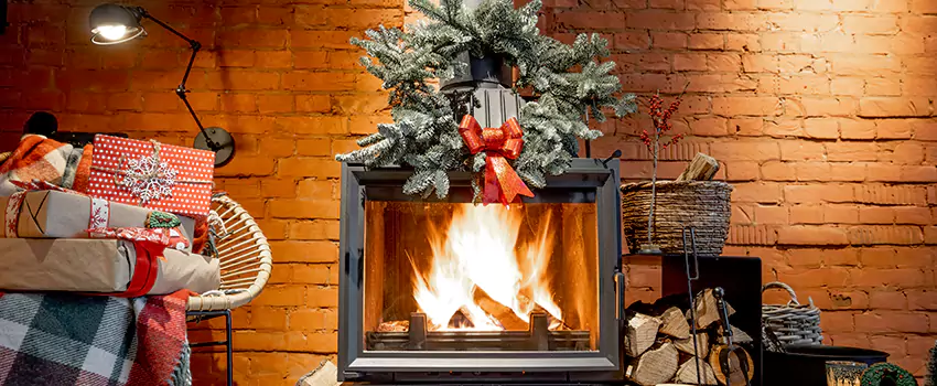 Travis Industries Linear Gas Fireplace Installation in Woodridge, Illinois