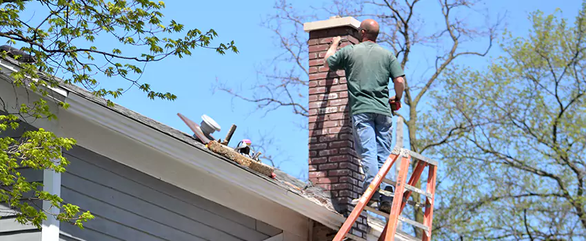 Vinyl and PVC Chimney Flashing Installation in Woodridge, IL