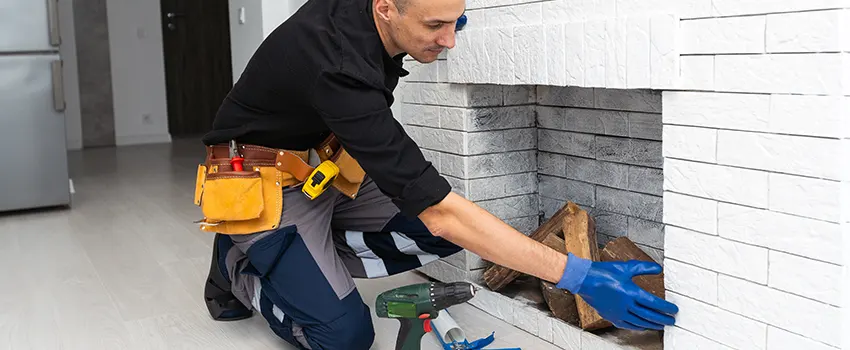 Fireplace Damaged Damper Frame Repair Services in Woodridge, Illinois